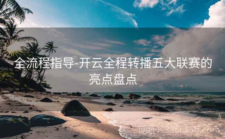 全流程指导-开云全程转播五大联赛的亮点盘点
