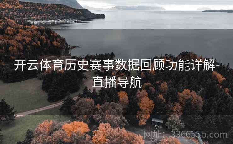开云体育历史赛事数据回顾功能详解-直播导航