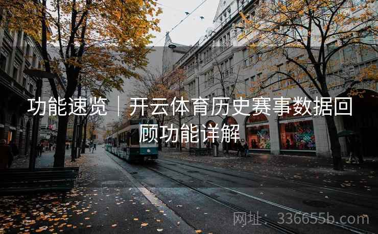功能速览｜开云体育历史赛事数据回顾功能详解